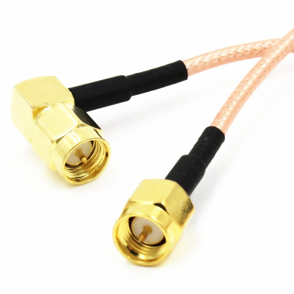 1 x New SMA Male to RP-SMA Male Jack RG316 Pigtail RF Straight Cable 15cm high quality quick ship from US