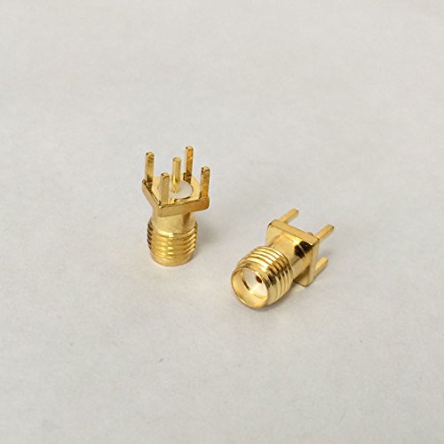 SAM様 10x SMA Female Connector Solder Attachment Thru Hole PCB