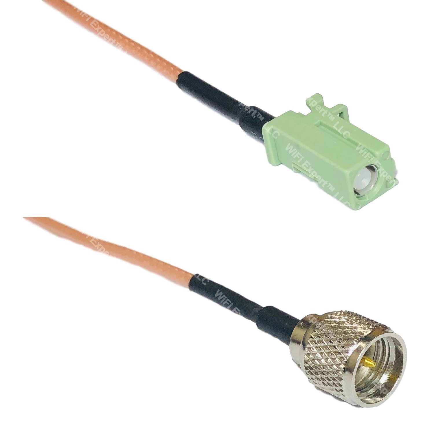 RG316 Avic Green Pioneer Jack to MINI UHF MALE RF Cable Rapid-SHIP LOT - 第 1/1 張圖片