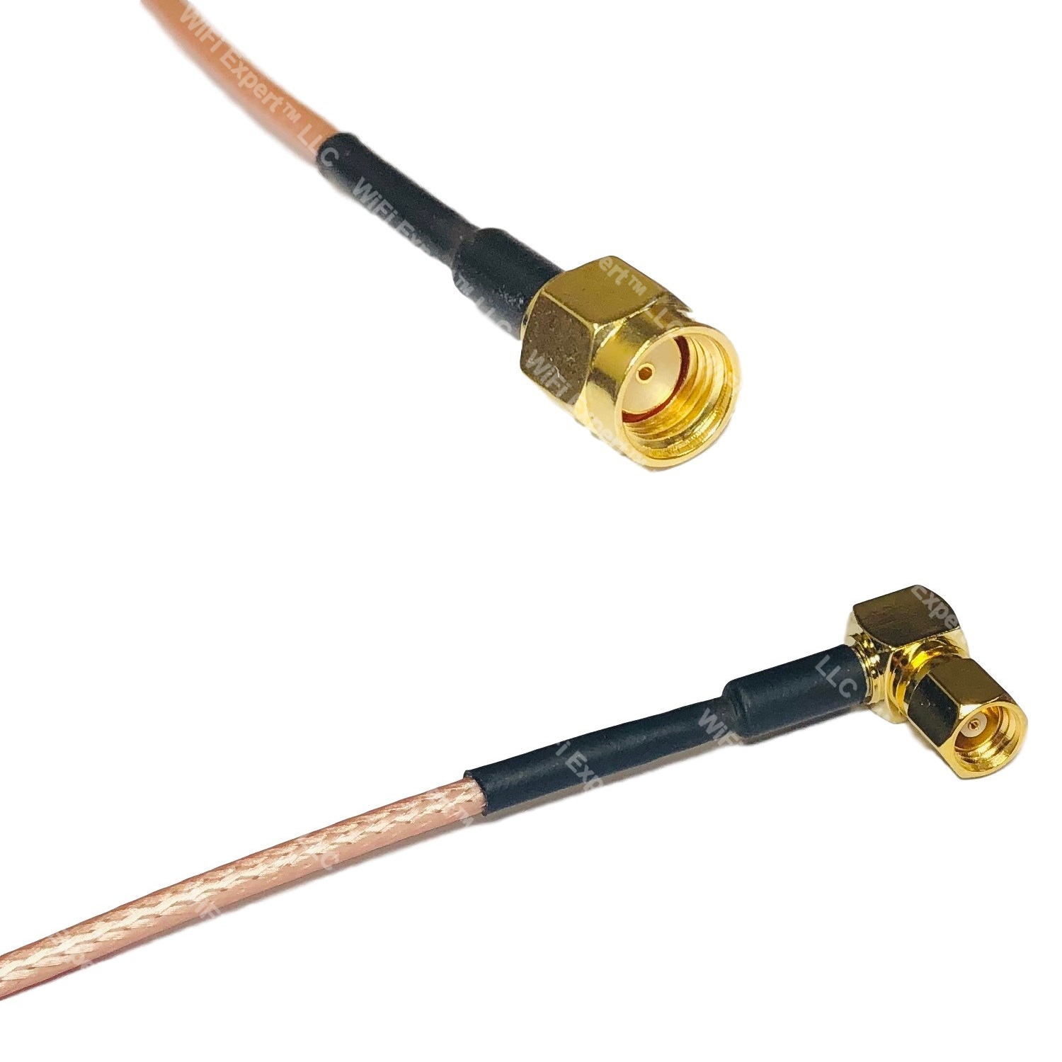 RG316 SMC FEMALE to RP-SMA Female Flange Coaxial RF Cable USA-US