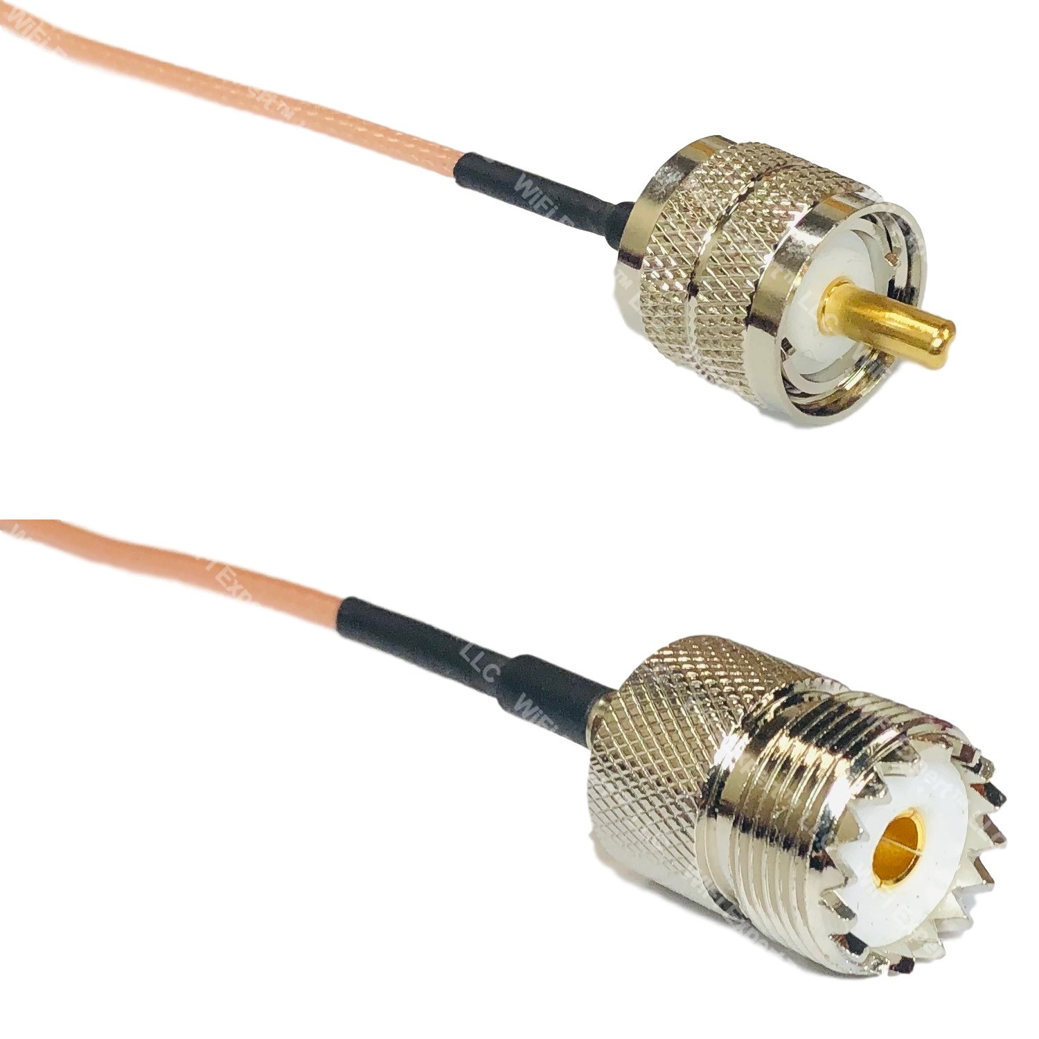 RG316 BNC MALE to SO239 UHF Female Coaxial RF Cable USA-US