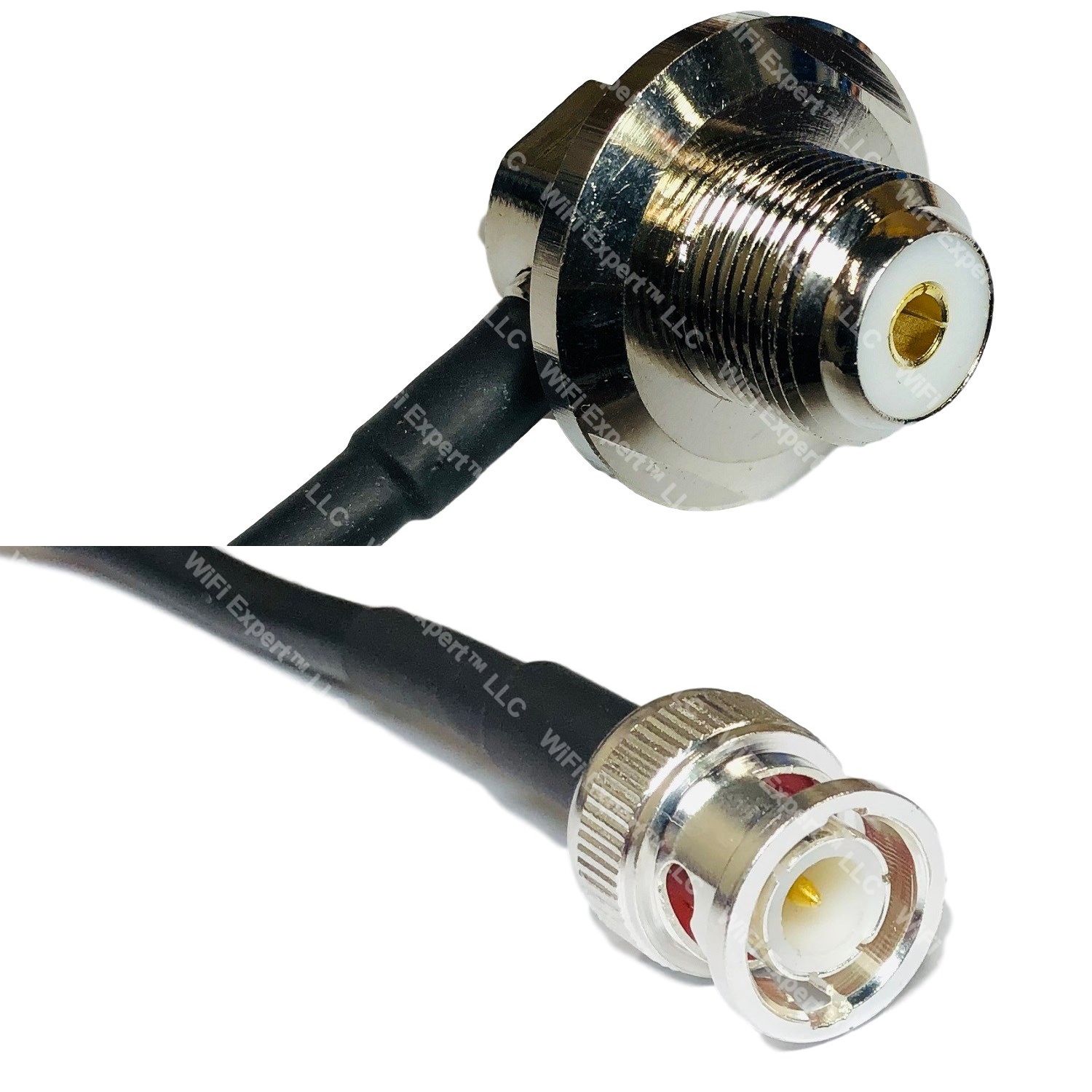 USA-CA RFC240 TNC MALE to SMA MALE ANGLE Coaxial RF Pigtail Cable