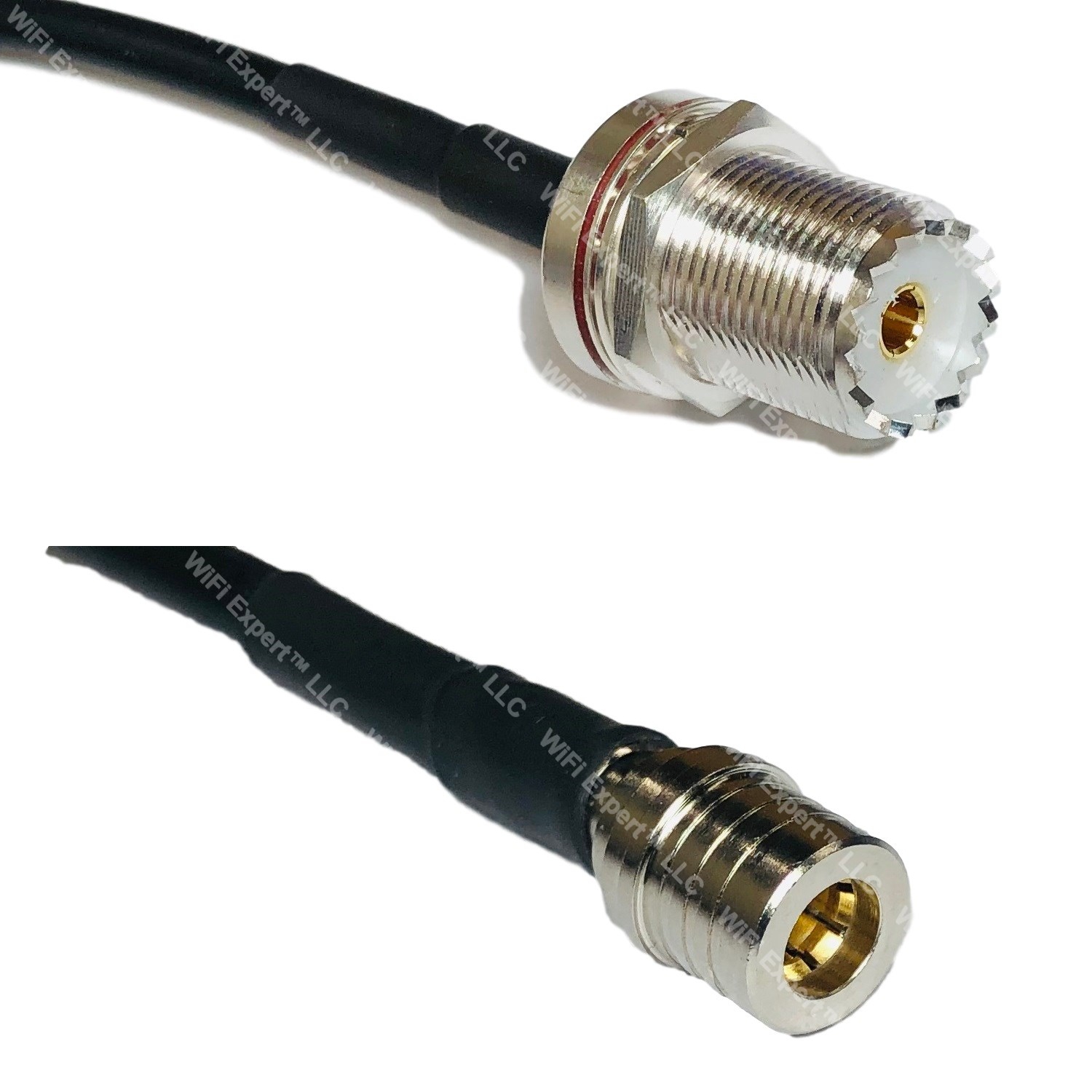 SMA Male to Mini UHF Female RF connector adapter ; US Stock; Fast Ship 