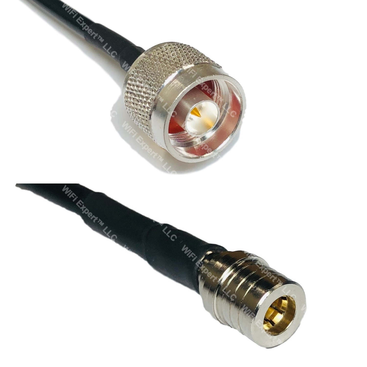 RG58 BNC MALE to BNC FEMALE Connector Adapter Coaxial RF Pigtail Cable 1-40feet